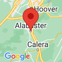Map of Alabaster, AL